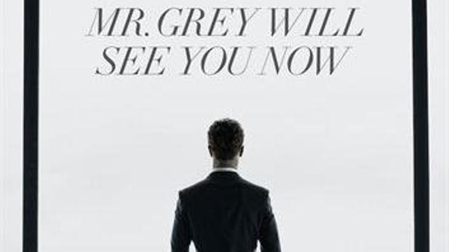 Primer póster oficial de &#039;50 sombras de Grey&#039;.