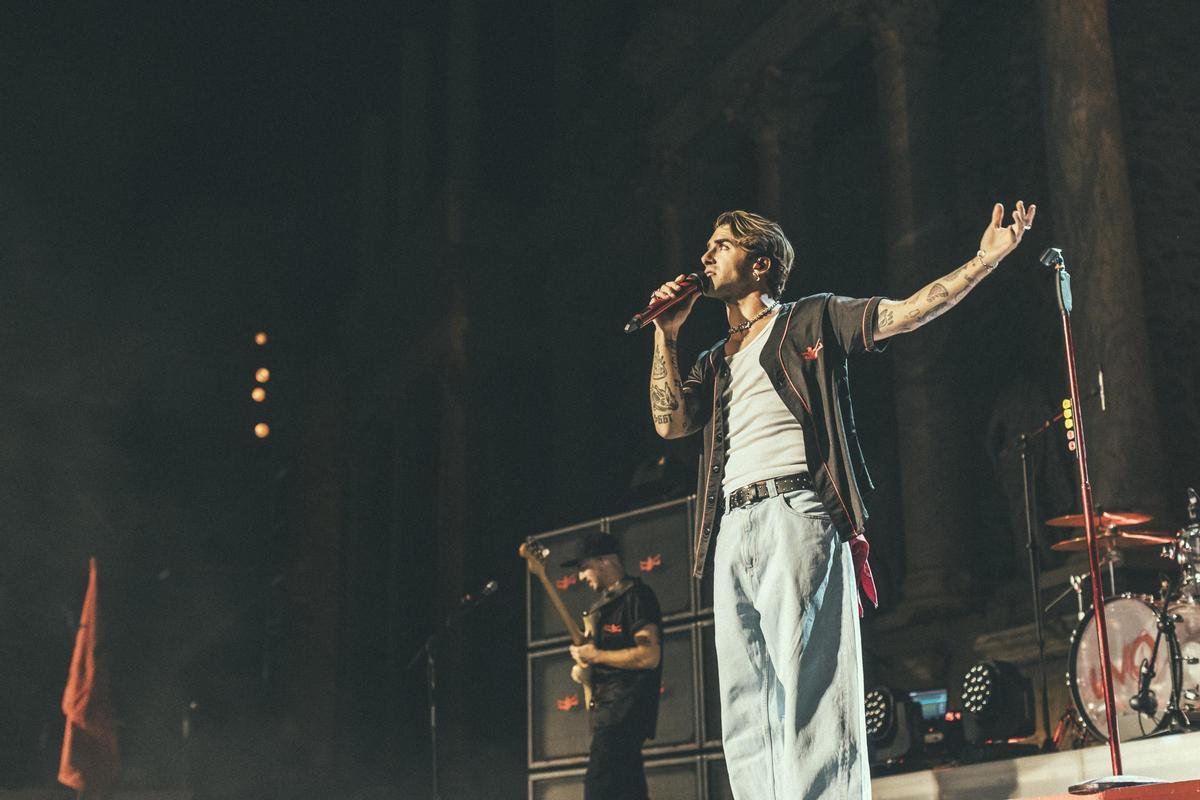 El concierto de Marlon y Álvaro de Luna en el teatro Romano, en imágenes