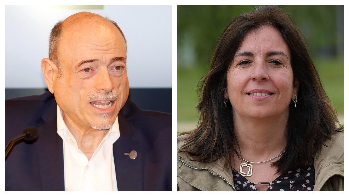 Josep Vilaplana i Carme López.