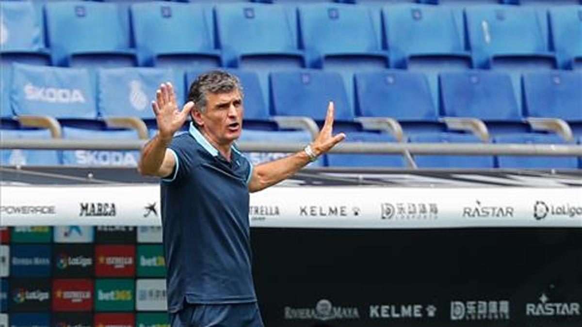 José Luis Mendilibar, entrenador del Eibar