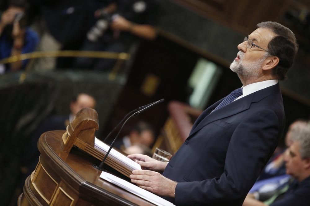 Rajoy compareix al Congrés dels diputats