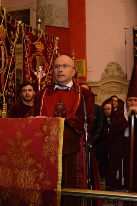 La procesión del Perdón se queda en San Antolín