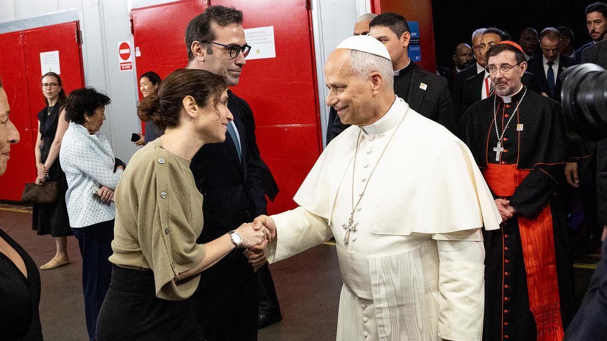 El Papa recibirá a Ayuso en un encuentro privado en la nunciatura este lunes por la tarde