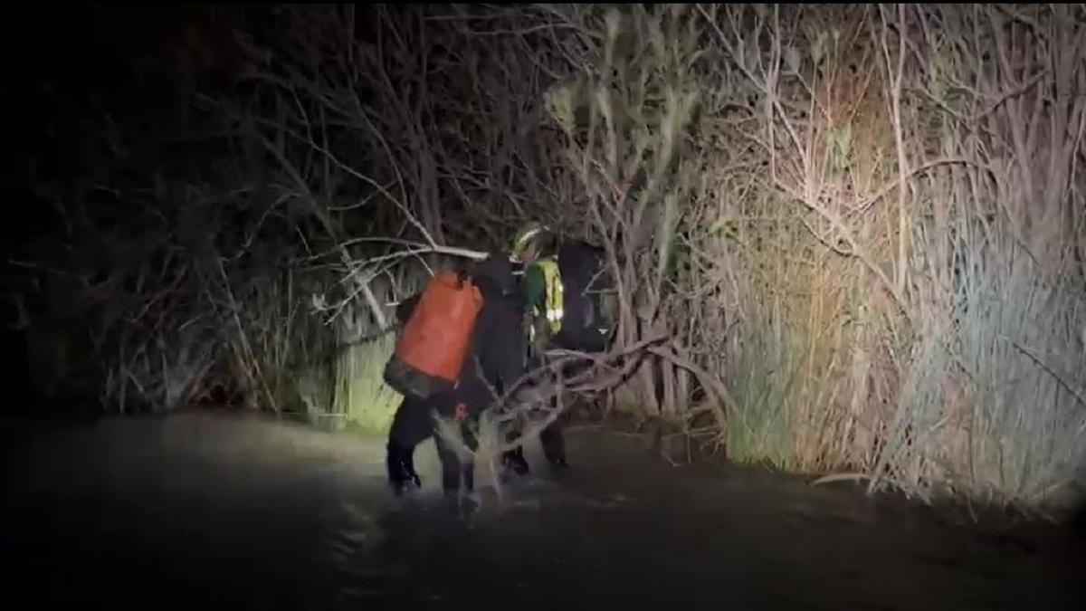 Rescate de la Guardia Civil en Jalance