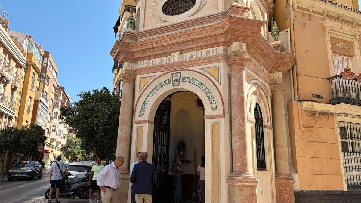 Capilla de la Hermandad del Rescate en Calle Agua