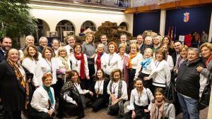 El acto, amenizado por los villancicos populares de la Hermandad del Rocío de Pozuelo