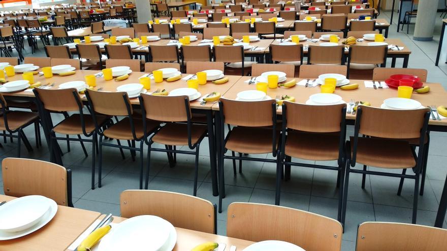 Las ayudas del comedor escolar solo llegan al 6% del alumnado de Aragón