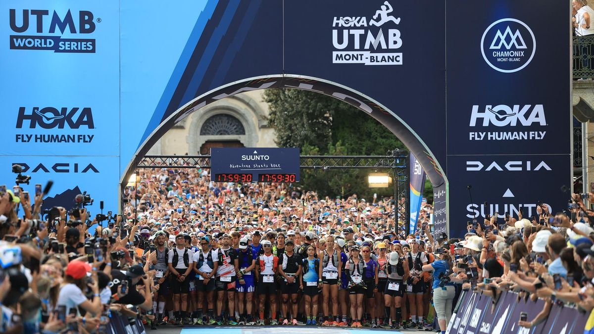 La salida del UTMB, uno de los momentos del año