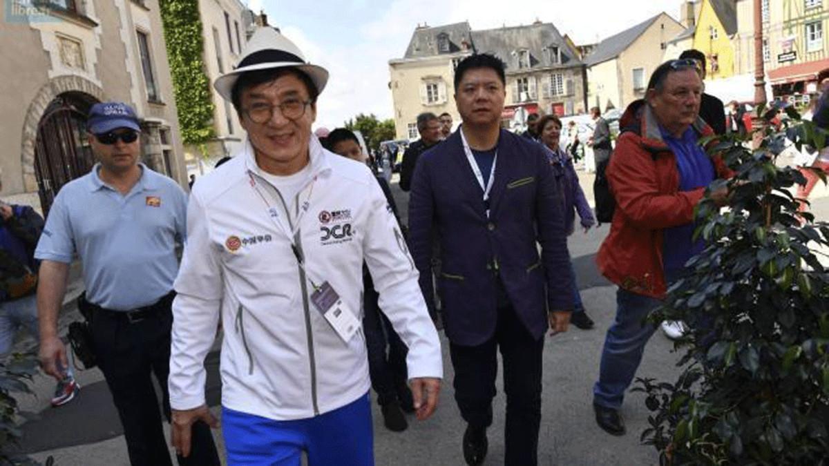 Chan, en 2016, cuando fue nombrado 'Ciudadano de Honor' de Le Mans