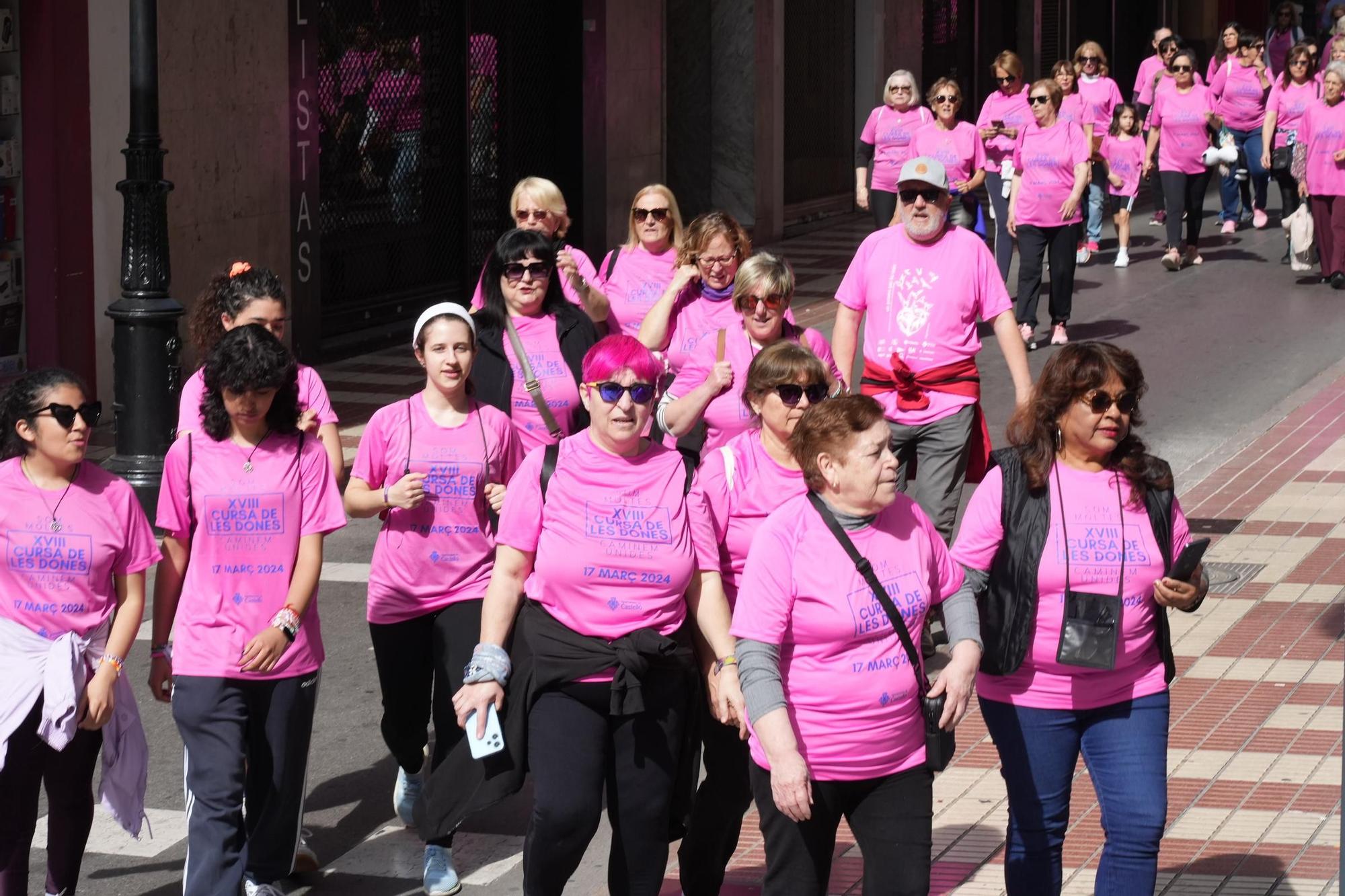 Todas las imágenes de la XVIII 'Cursa de les Dones' de Castelló