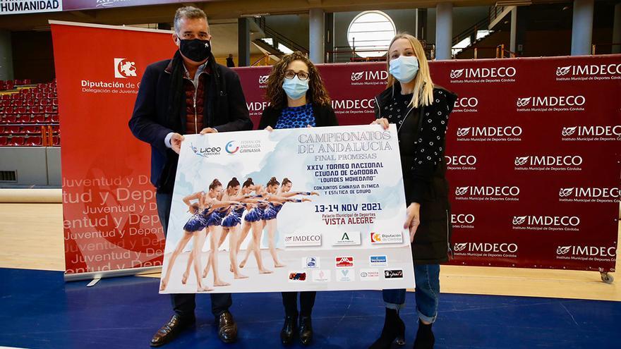 Presentación del Torneo Ciudad de Córdoba Lourdes MOhedano en Vista Alegre.