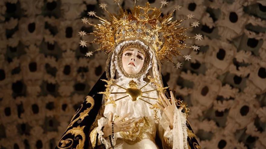 Continúa el septenario a la Virgen de los Dolores
