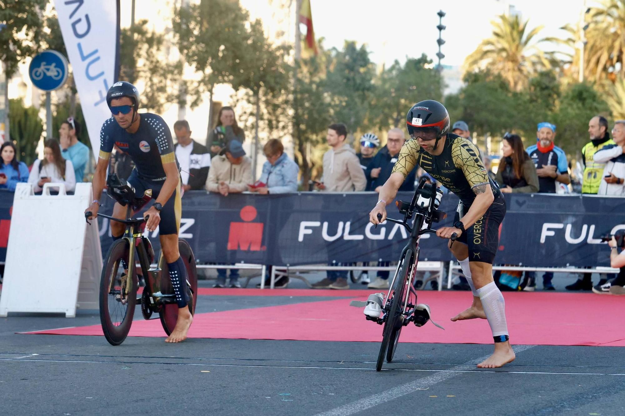 Así ha sido la prueba de ciclismo del Ironman 70.3 en Valencia