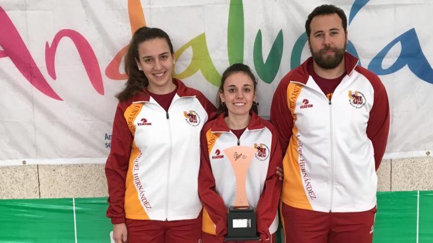 Mónica Hortal, bronce en el campeonato universitario