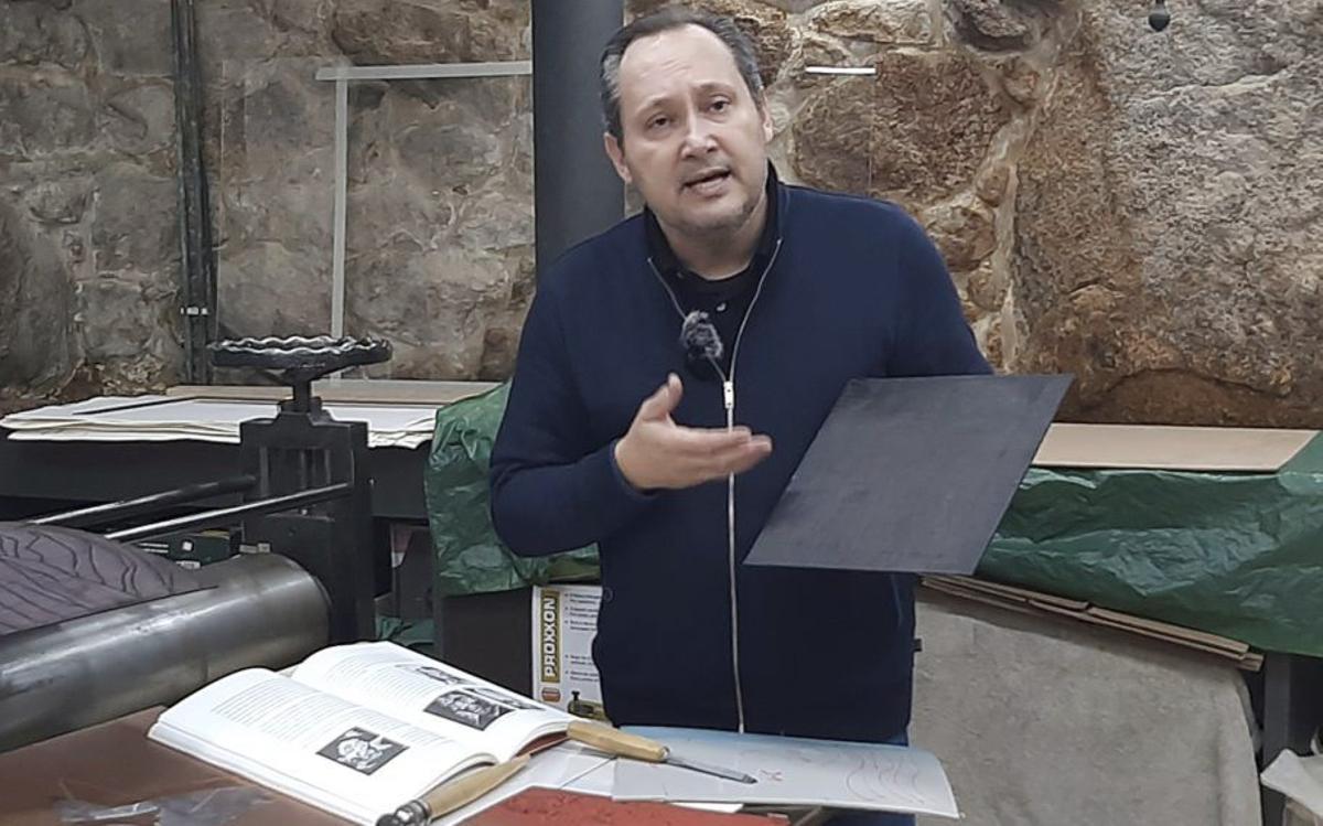 Xoán Pastor, en una intervención pública. |  FdV