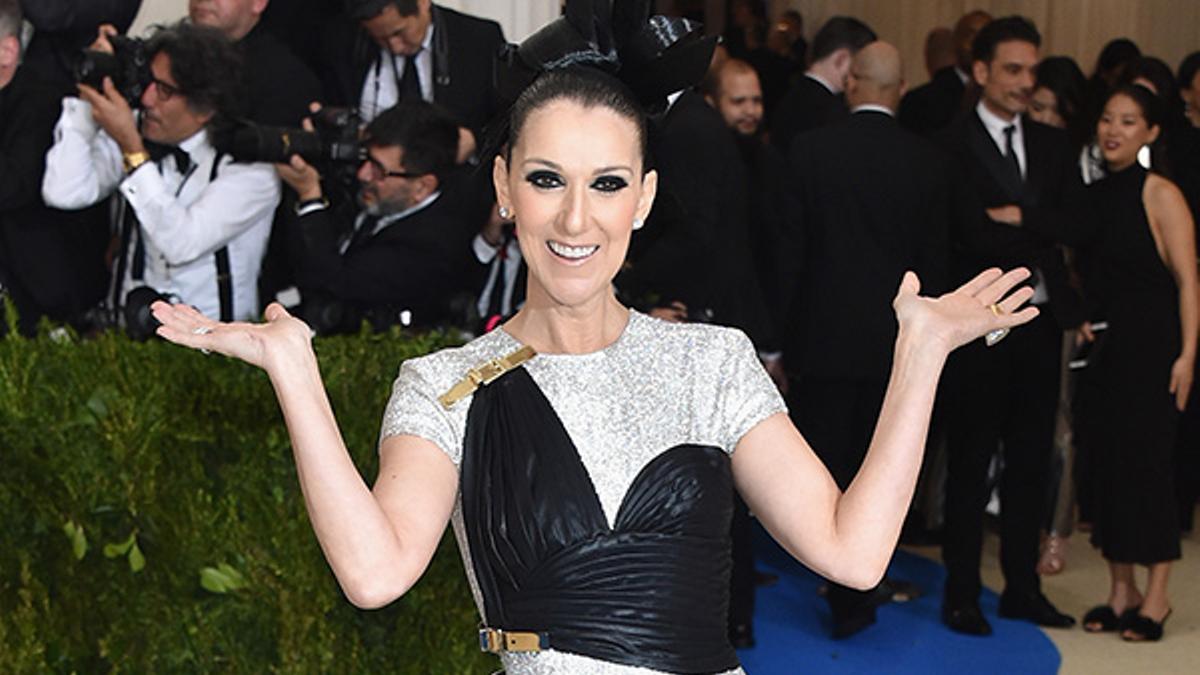 Céline Dion en la Gala Met