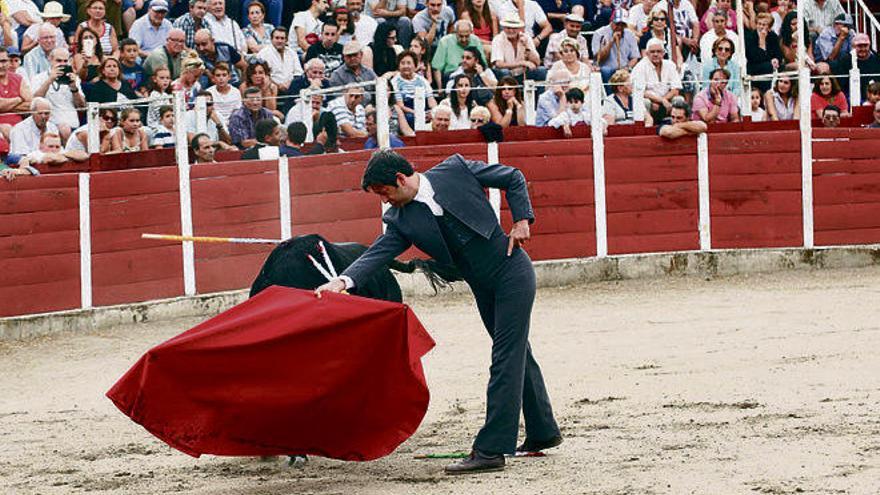 El valenciano Vicente Barrera en Fermoselle.