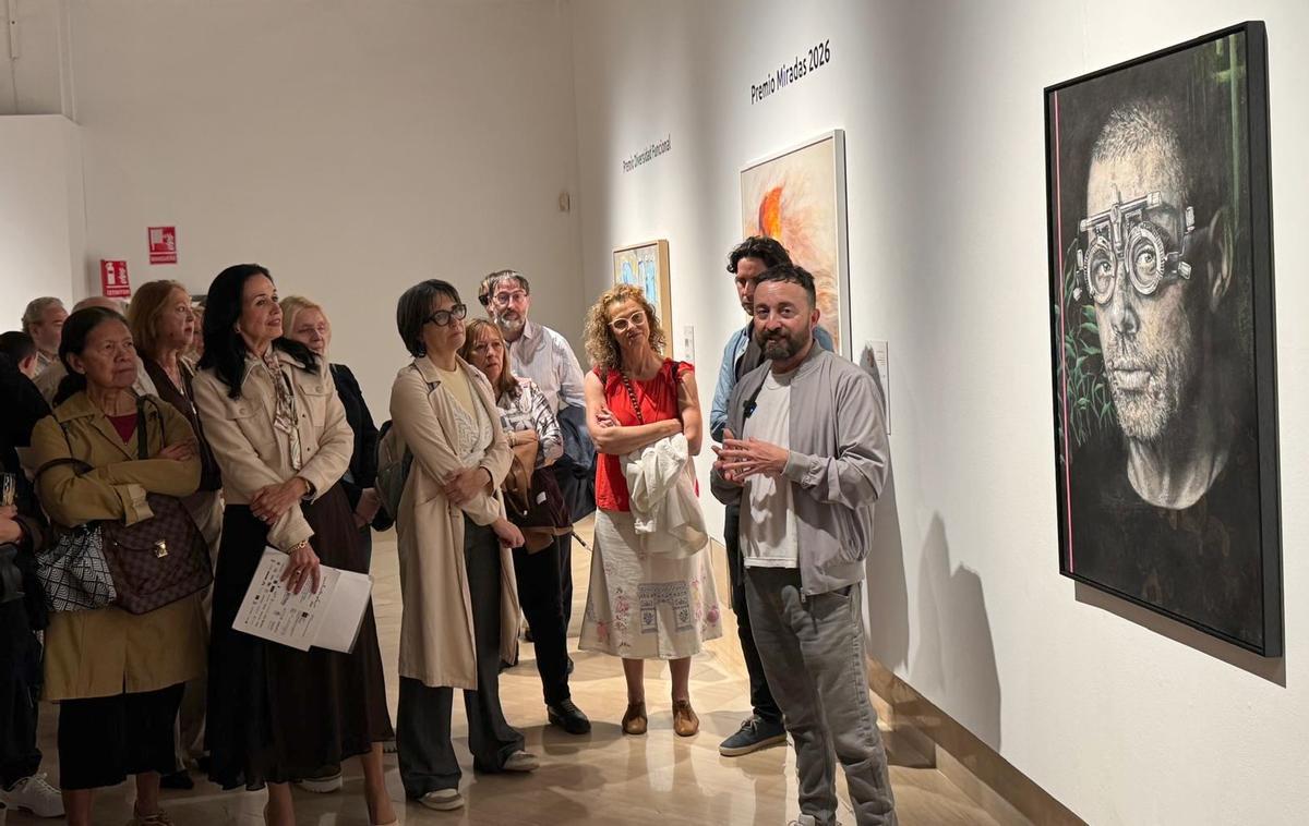 Visitas guiadas a la exposición clausurada en la Lonja del Pescado en Alicante