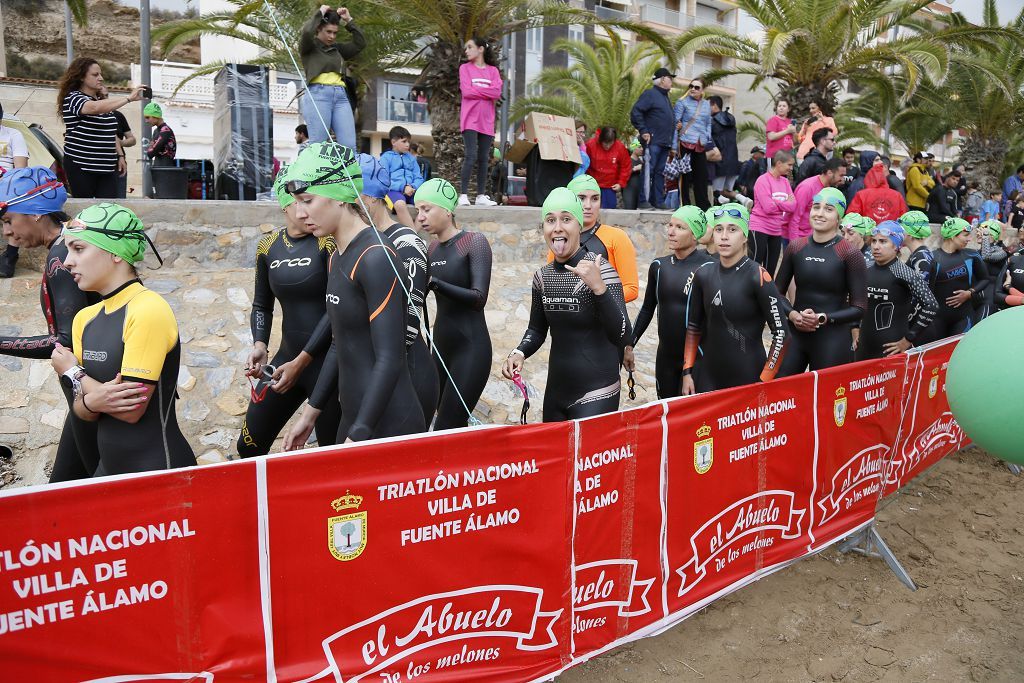 Salida del triatlón de Fuente Álamo