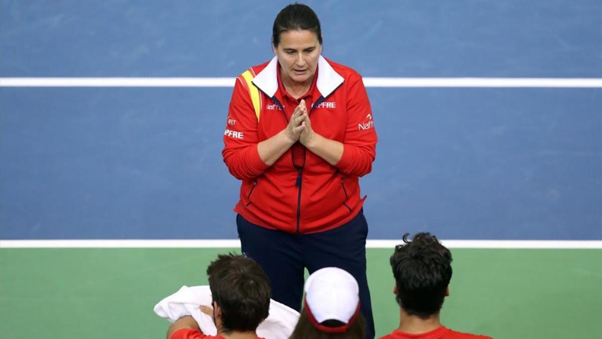 Conchita Martínez tiene plena confianza en sus jugadores