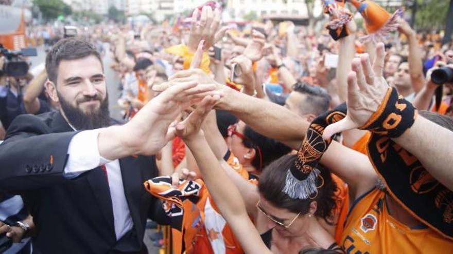 Festejos del Valencia Basket - Plaza del Ayuntamiento