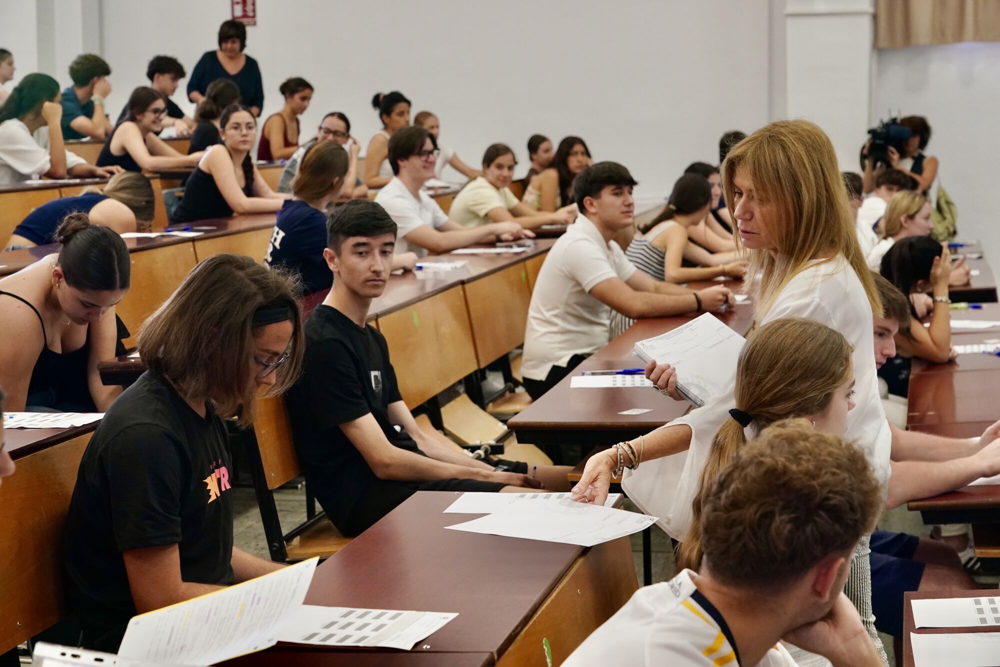 Estudiantes malagueños se enfrentan a la Prueba de Acceso a la Universidad (Selectividad 2025)