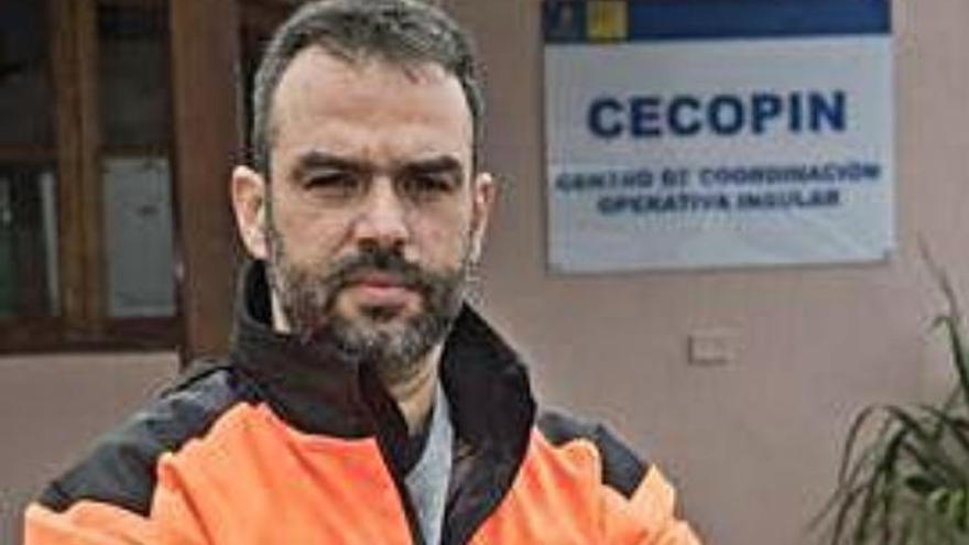 Federico Grillo, jefe de Emergencias del Cabildo de Gran Canaria.