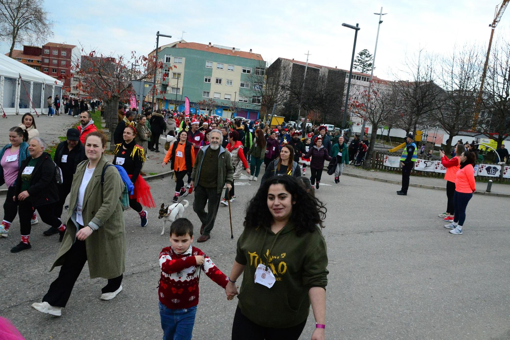 La carrera San Silvestre "Bye bye 2024" de Bueu en imágenes