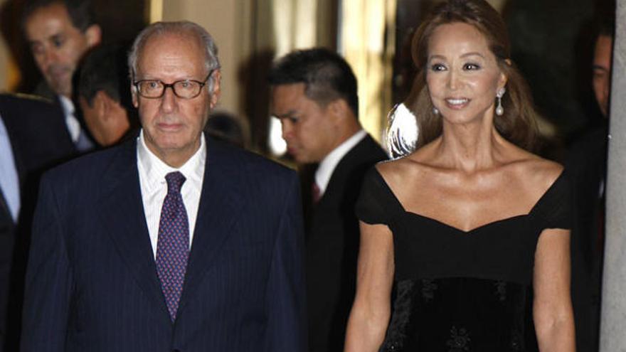 Imagen de archivo de Miguel Boyer e Isabel Preysler.