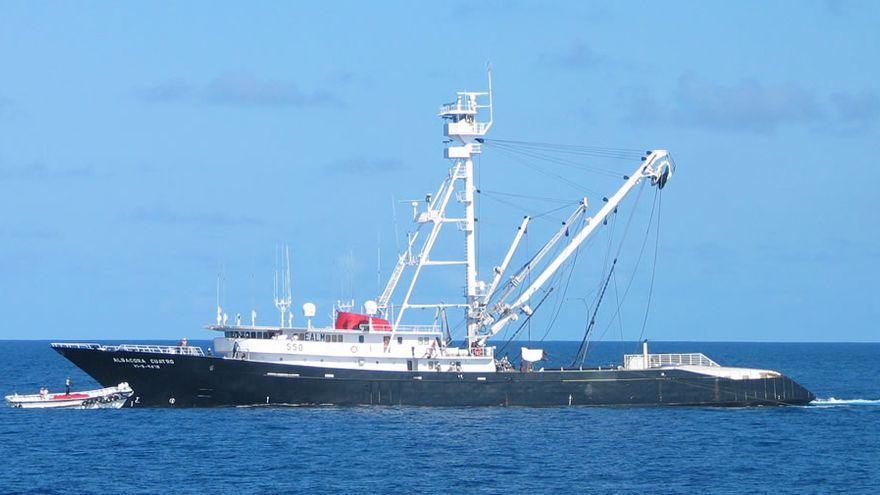 El &#039;Albacora Cuatro&#039;, de la Compañía Europea de Tunidos.