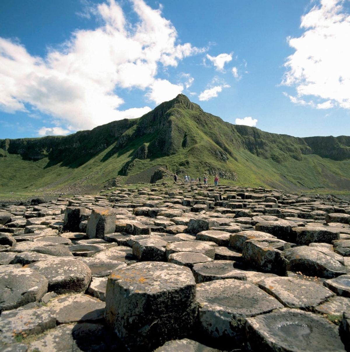 La calzada del gigante, Irlanda