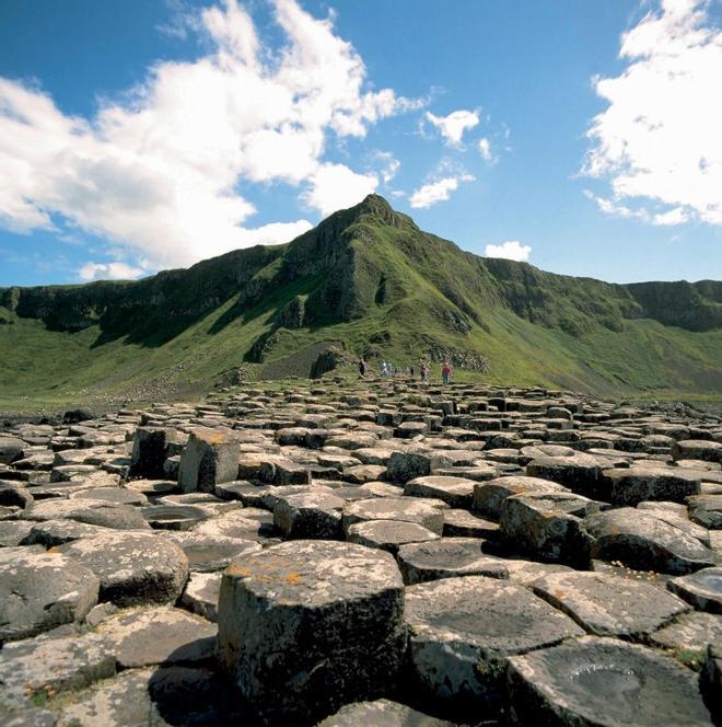 La calzada del gigante, Irlanda