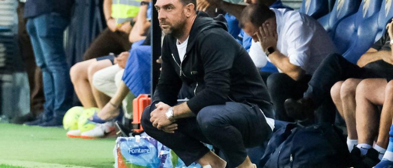 Pablo Guede, entrenador del Málaga CF. | GREGORIO MARRERO