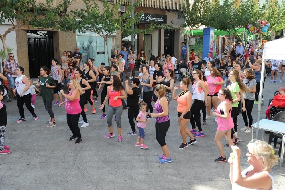 La Alberca se pone en forma a ritmo de zumba