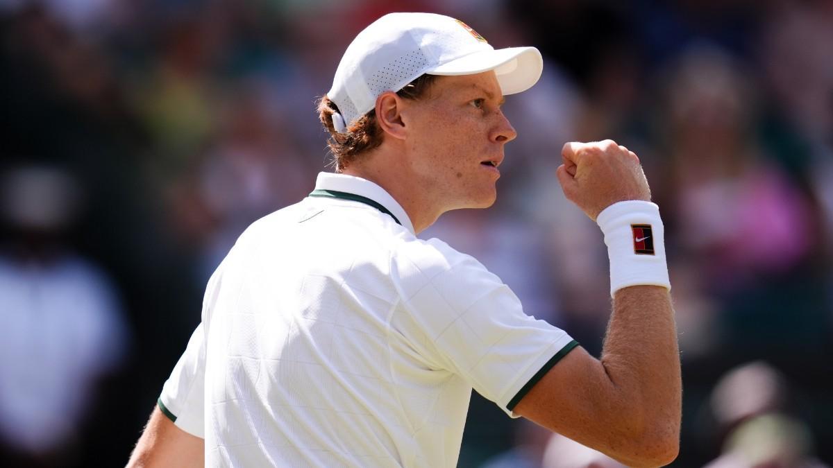 Jannik Sinner, durante el encuentro ante Jan-Lennard Struff