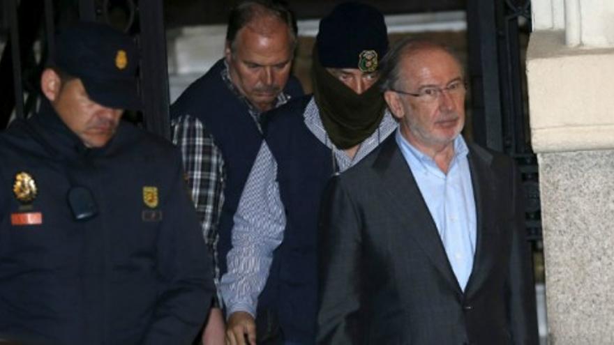 Rodrigo Rato regresa a casa tras su detención