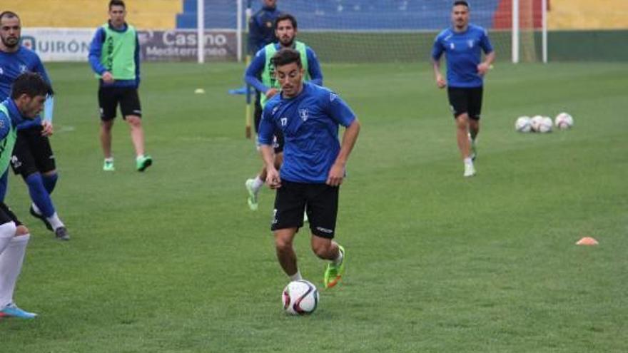 Imagen de un entrenamiento del Orihuela.