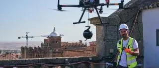 El rodaje de drones en Cáceres se reduce a una sola jornada ante las críticas y el alcalde pide disculpas