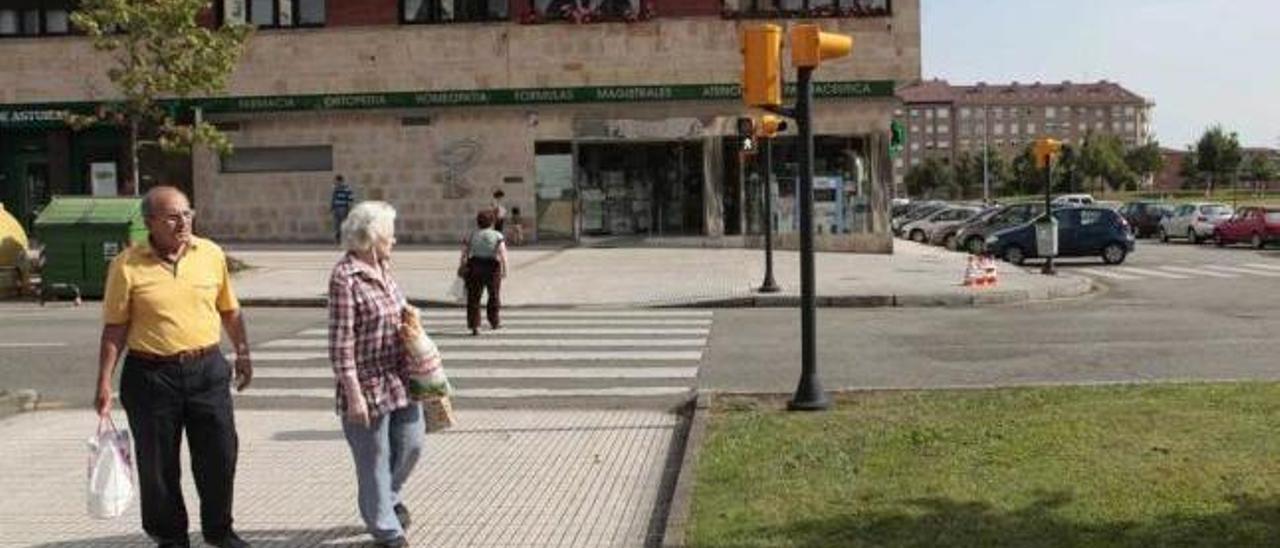 Cruce en el que se registró el accidente.