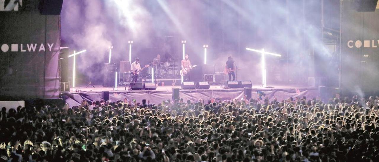 Festival de música en la Ciudad de las Artes de València.