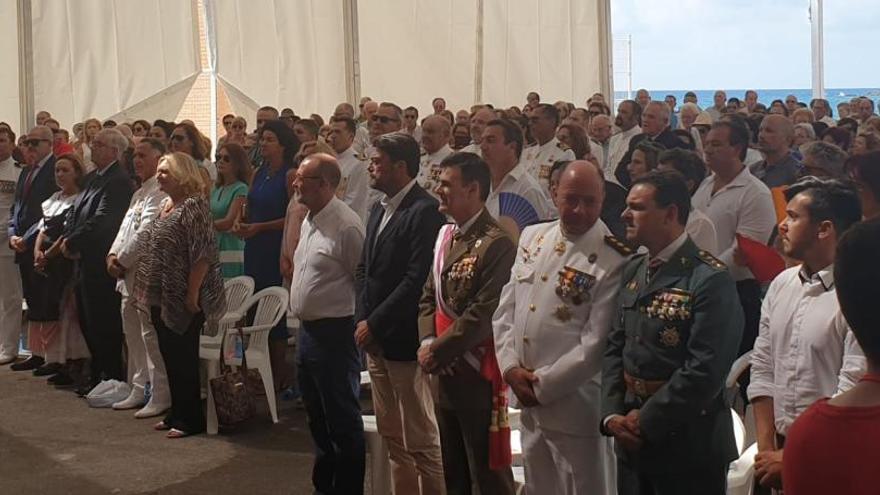 Celebración del día de la patrona de la Armada por la Virgen del Carmen