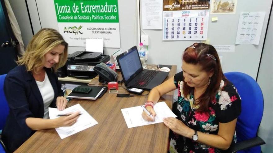 Mercadona amplia su colaboración con la Asociación de Celíacos de Extremadura