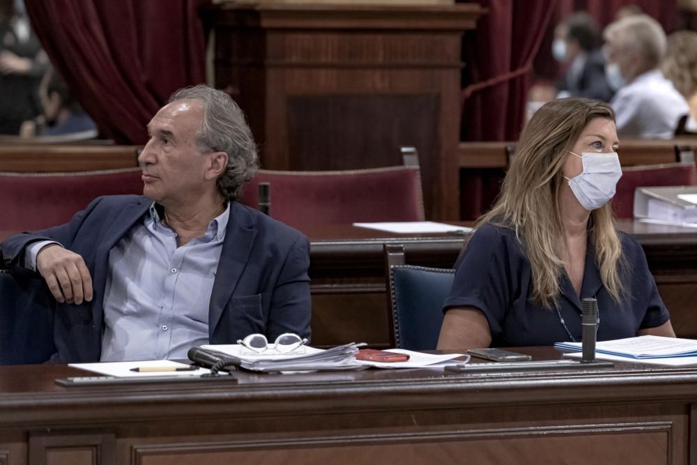 Pleno del Parlament del día 21 de julio de 2020