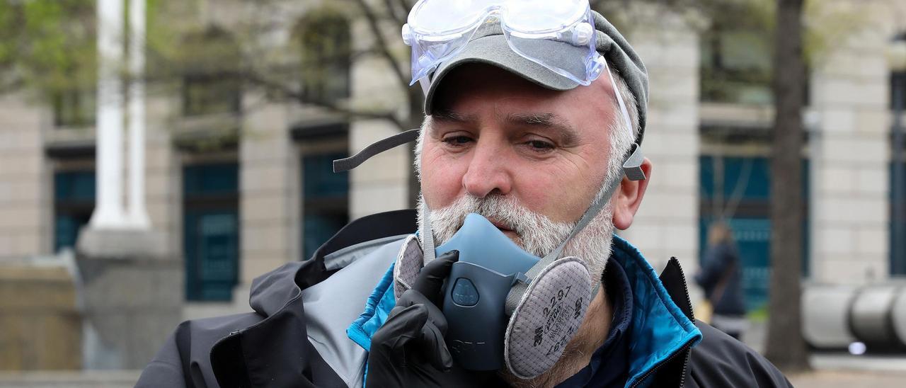 José Andrés, en una reciente fotografía tomada en Washington.