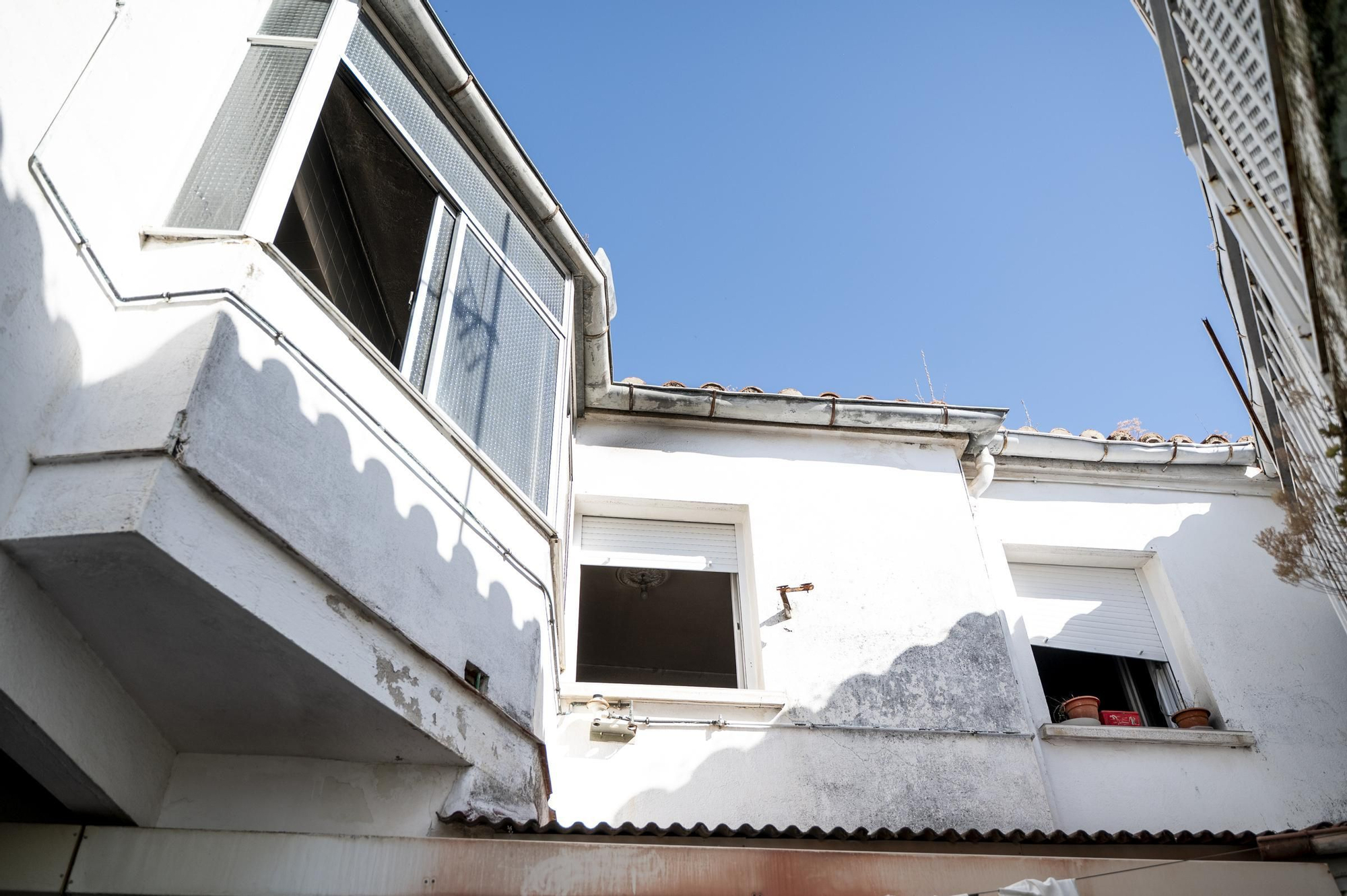 Galería | Incendio en la calle San Ildefonso de Cáceres
