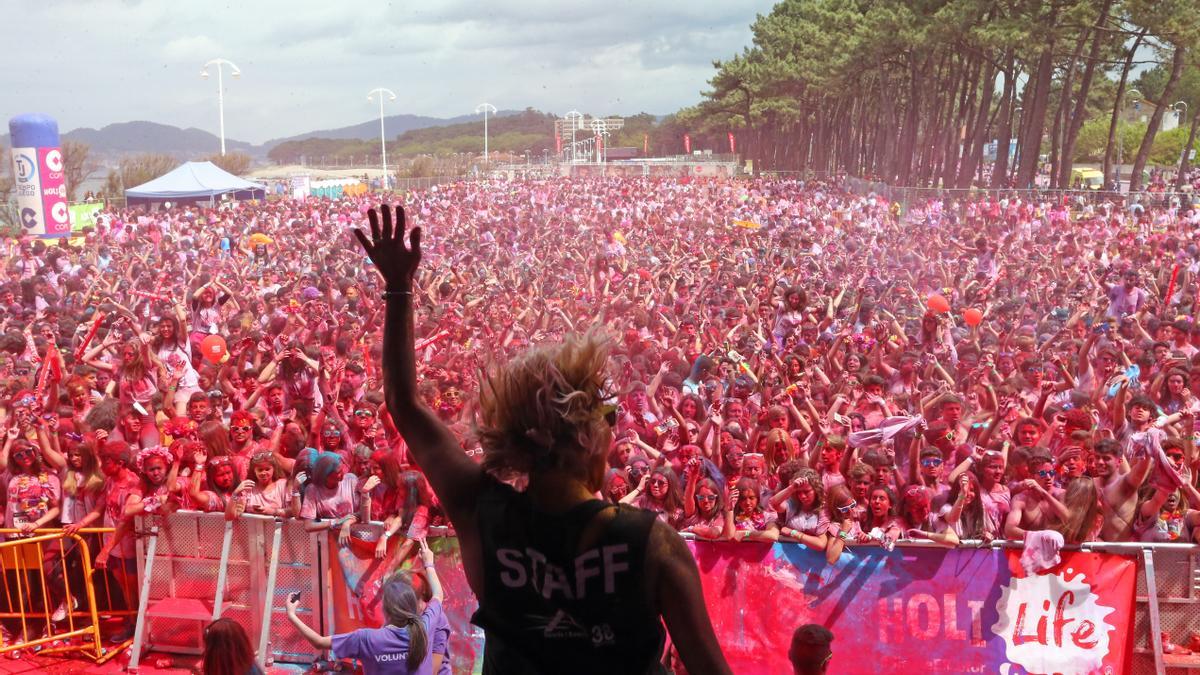 Foto de archivo de una edición anterior de la Holi Life en Samil.