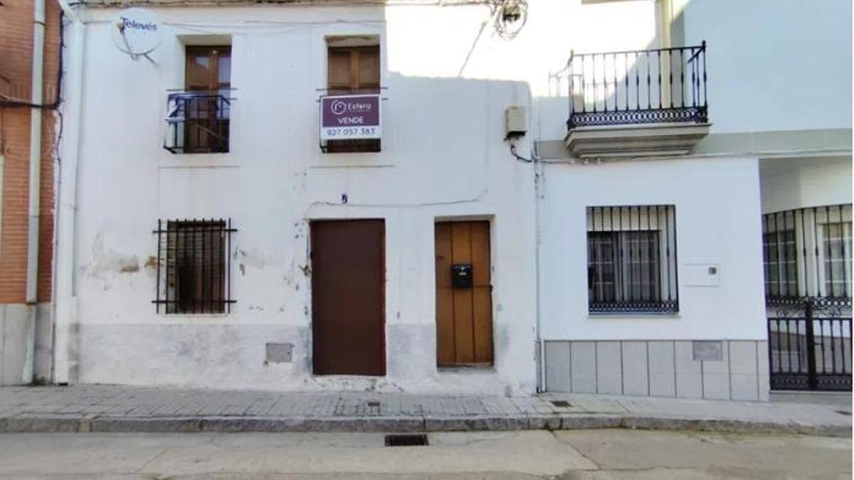 Vivienda en venta en Miajadas, publicada en el portal Idealista.com.