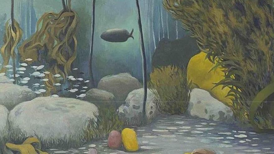 La muestra ‘Ebria de carne azul’ exhibe óleos en Córdoba sobre el universo oculto bajo el mar