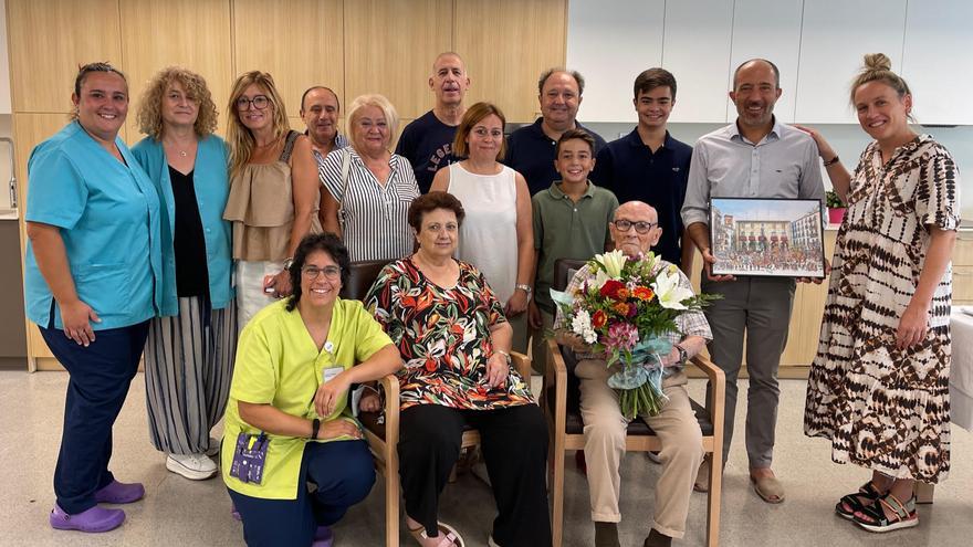 Homenatge al manresà Pepe Guardia Unica pel seu centenari