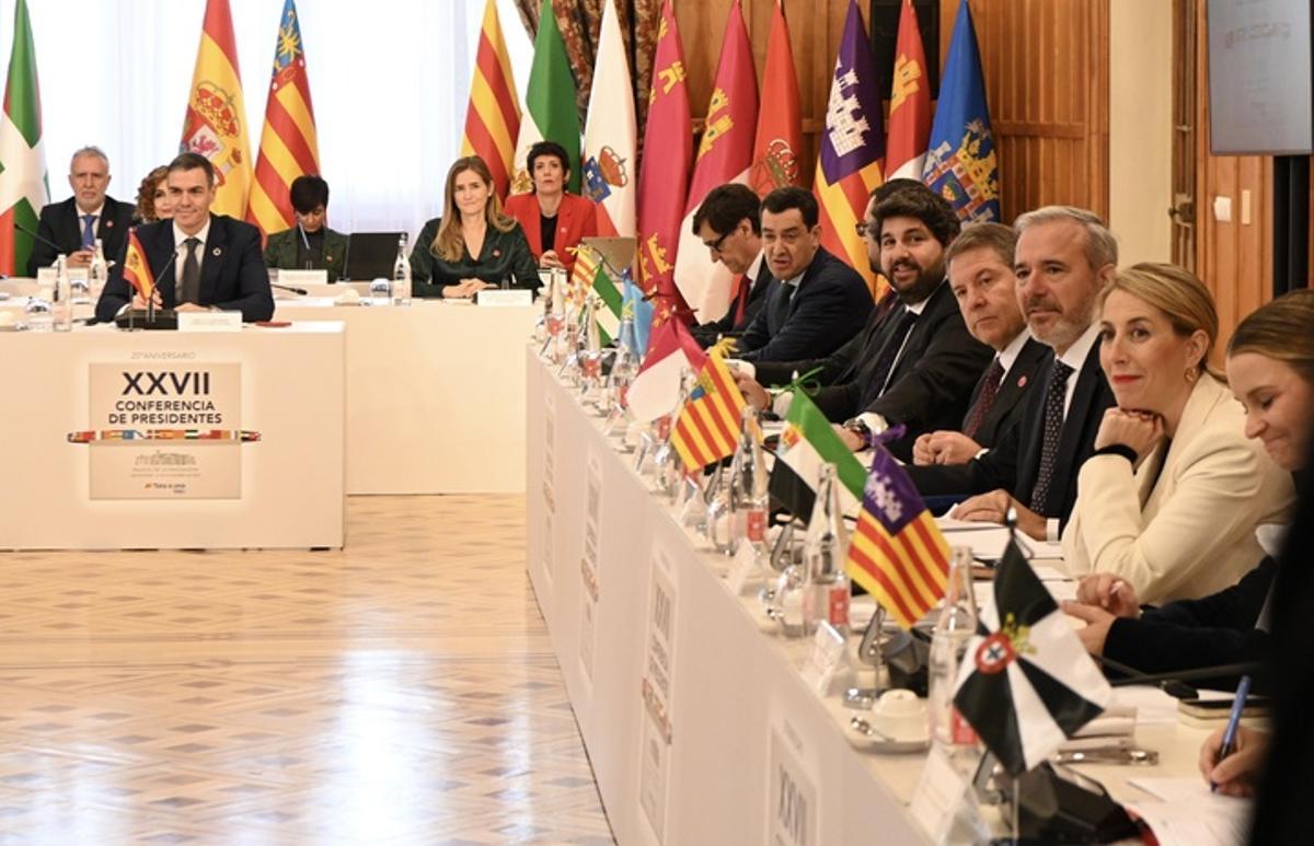 Conferencia de Presidentes en la que se anunció el Consejo de Política Fiscal y Financiera.